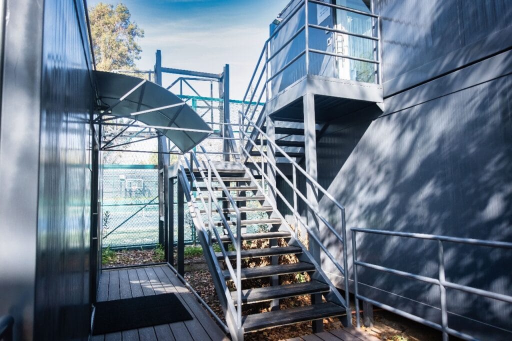 caja escalera interna